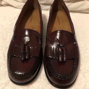 G.H. Bass & Co Washington Burgundy Box Loafers